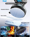 MagSafe Car Mount Charger With 15W Fast Wireless Charging Magnetic Phone Holder Ultra Strong 120LBS Vacuum Suction Cup detail