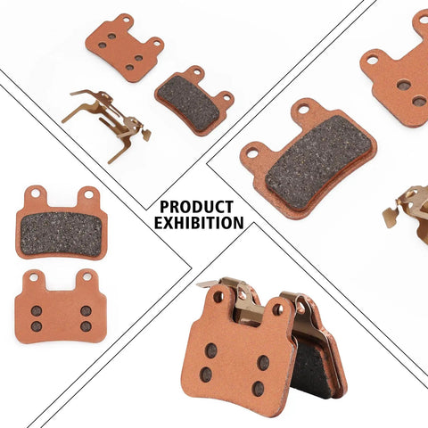 Beefed Up Ceramic E Bike Brake Pads For XD KLBS DOT4 Hydraulic Brakes Front And Rear, Smooth Stopping, Compatible With Ridstar Q20 Series