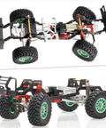 Carbon Fiber RC Car Chassis Frame For TRX4M 1 By 18 LCG Lightweight Upgrade Kit with detailed CNC girder rail