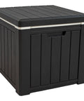 9 Gallon Outdoor Beverage Cooler With Insulated Ice Chest That Holds 40 Cans For Backyard Parties Poolside Or Tailgates Durable Black Design