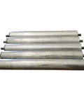 Heavy Duty 1.9 Inch Diameter Conveyor Roller 15 Inch Length 5 Pack Galvanized Steel Workhorse For Belt And Material Handling
