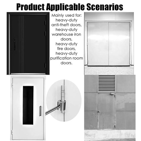 Product applicable scenarios for Door Hinge Adjustment Tool For Sagging Doors With 14 To 19mm Gap, Rust-Proof Rolled Steel Jamb Hinge Jig