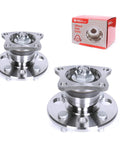 Rear Wheel Hub Assembly Fits 1993-2002 Toyota Corolla 1998-2002 Chevy Prizm 1993-1997 Geo Prizm 4 Lug 4 Bolt Non ABS Set