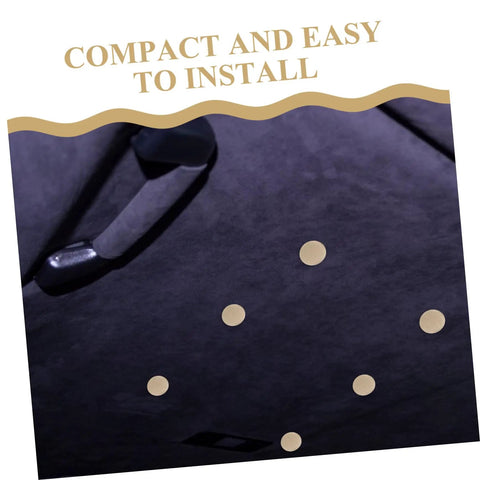 Headliner Repair Kit 10 Piece Set For Car Roof Ceiling Buckles Snap Rivets And Retainers Auto Interior Fixing Tool installed