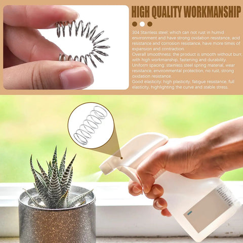 240 Piece Compression Springs Kit, 15 Size Stainless Steel Mini Springs For Home And Workshop Repairs in use