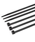Heavy Duty 18 Inch Cable Ties Pack Of 50 Black For Home Office Garden And More Tethering Wiring Cables Tarps Fencing Self Locking Fasteners