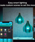 Color Changing LED Smart Bulbs Pack Of 4, 75W Equivalent A19, E26 Indoor Lighting With App Control, Scenes And Automations