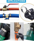 Applications of 125 Pcs Single Ear Hose Clamps Kit 7 Sizes 7 To 21mm Crimp Hose Clamp Assortment 304 Stainless Steel