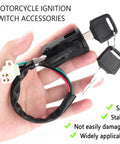 Four Pin Ignition Switch With Key For 50cc To 250cc Motorcycles Scooters ATVs Pocket Bikes And Dirt Bikes Easy Start