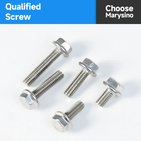 Flange M6 Bolt Set Stainless Steel 304 Kit With Nuts And Washers Assorted M6 Screws