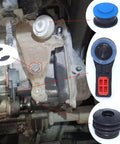 Heavy Duty Transmission Shift Cable Kit For Focus 2005 2006 2007 2008 2009 Manual Gear Shift Cable Linkage End Rod Bushing 98WT7288A2A 1321128 With High Strength Polymer Construction That Withstands Fifty Thousand Plus Shifts components shown