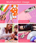 Two Piece Heart and Star Handheld Hole Punch Set Stainless Steel Single Hole Punchers With Soft Grip Handles for crafts