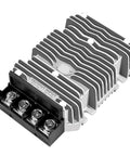 Heavy Duty Step Down Dc Dc Converter Handles 18 To 90 Volts Input Drops Straight To A Rock Solid 12 Volt 40 Amp Output, includes input-output terminals.