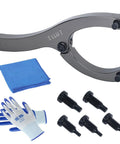 8.3 Inch Heavy Duty Spanner Wrench With Handle For Removing Hydraulic Cylinder Glands Under Five Inches Adjustable Gland Nut Wrench