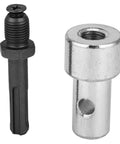 Quick Change Drill Bit Adapter For Electric Drills To Earth Auger 2 Bit 2 Slot Durable Chuck Connector set