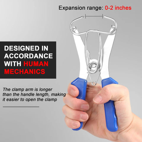Heavy Duty 21 Pcs Miter Spring Clamp Kit With Stainless Steel Pliers Perfect For Woodworking, Photo Frames And Moldings To Build Solid Joints Fast, 0-2 inch