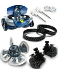 Replacement Tune Up Kit For MX6 MX8 MX6EL MX8EL Pool Cleaners With OEM Grade Parts Including Flex Power Turbine Drive Shafts Bearings Tracks And Directional Devices A B, parts set