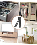 Two Pack Heavy Duty Pivot Hinge Hidden Door Hardware For Secret Doors with universal compatibility shown in various home settings