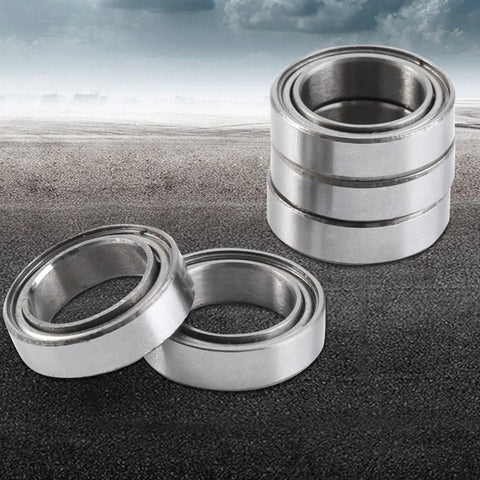 10-Pack Thin Section Double Shielded Ball Bearings Crafted From Premium Steel Built Tough For Tight Squeezes And Keeping Things Smooth With Zero Wobble Daily