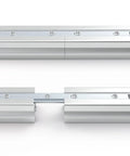 Beefy M5 Straight Line Connectors Kit For 20 Series Aluminum Extrusion Profiles with carbon steel nickel plated brackets