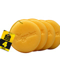 Set of 4 Inch Foam Applicator Pads for Car Polish and Wax, great for pro detailers, ultra soft tight cell foam, 4 pack