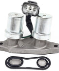 Drop In Transmission Shift Solenoid Replacement 28200-P0Z-003 Fits Honda Odyssey 1999 2001 3.5L, Acura CL 1997 1999, Accord 1995 1997 1998 2002 OE Replacement, dual metal solenoid with gasket