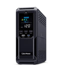 Intelligent LCD UPS Battery Backup And Surge Protector With 1500VA 900W Power 12 Outlets And 2 USB Ports AVR Boost Mini Tower