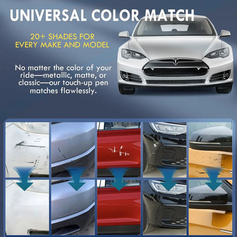 Car Scratch Repair Pen Quick And Easy No Fuss Touch Up Paint For Any Color Waterproof Finish With Long Lasting Protection Two Pack Value Set Built To Erase Scratches From Keys And Minor Abrasions In Minutes