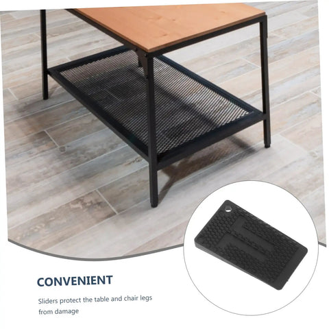 20Pcs Furniture Leveling Shims Set No Fuss Quick Install Durable Plastic Floor Protectors under table leg