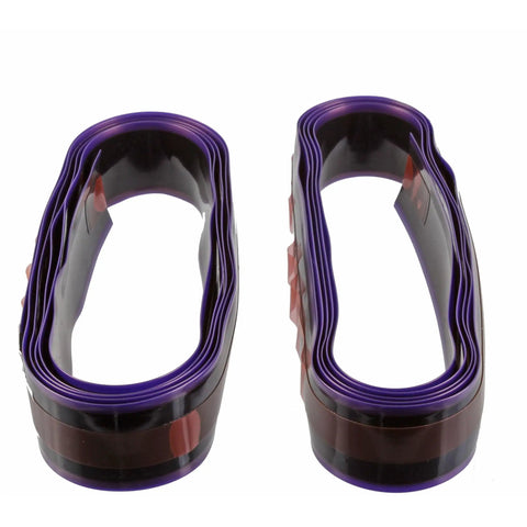 Pro Grade E Bike Tire Liner For 27.5 To 29 Inch Tires 1.95 To 2.35 Inch Width Purple 2 Ply Rubber Construction flat prevention pair