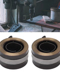 Drill Press Return Spring Quill Coil for Bench Drills Replacement Part, visible chrome-plated coil fitting bench drills horizontally.