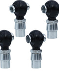 Beefy Three Quarter Inch Chromoly Heim Joint Rod End Kit With Left And Right Hand Threads For Panhard Rods Traction Bars And Tie Rods Includes Spacer Tubes Adapters Jam Nuts And Rubber Seals 2 Pack Built To Last. 4-pack LH RH rod ends