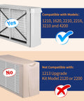 210 Replacement Filter For AprilAire Whole House Air Purifier Models 1210 1620 2210 2216 3210 4200 MERV 11 20x25x4