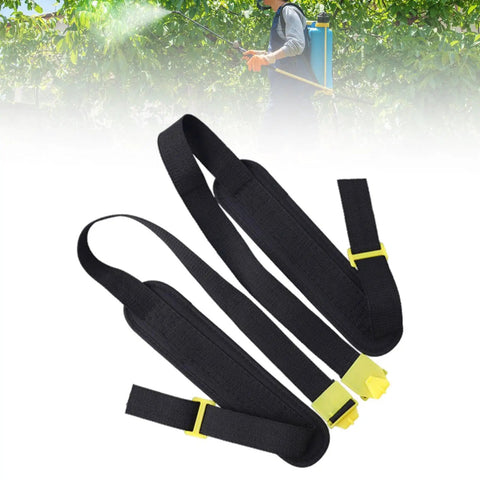 Replacement Backpack Sprayer Straps Set, heavy duty nylon shoulder straps with adjustable buckles, 2-piece replacement pair