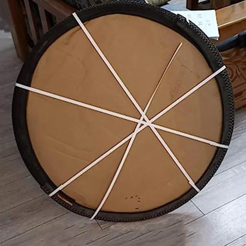 Big Ol Walnut Round Dining Table Lazy Susan Turntable 360 Degree Smooth Rotating Wooden Serving Tray underside view