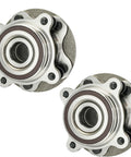 515202 Front Wheel Bearing And Hub Assembly Compatible With 2007 2021 Toyota Tundra And 2008 2022 Toyota Sequoia Two Piece Set