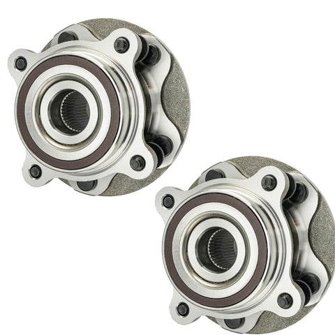 515202 Front Wheel Bearing And Hub Assembly Compatible With 2007 2021 Toyota Tundra And 2008 2022 Toyota Sequoia Two Piece Set