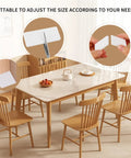Headboard Wall Protectors And Anti Vibration Pads For Beds And Furniture, EVA Foam Cushions displayed on a dining table