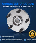 Front Wheel Bearing Hub Assembly 513302 Fits Subaru Outback 2015 Through 2020 Forester 2019 Through 2021 Impreza 2004 Through 2014
