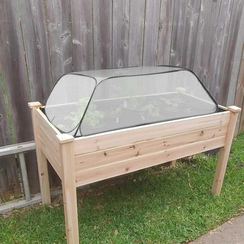 Pop Up Mini Greenhouse Cover For Raised Beds, Portable Plant Protector For Vegetables And Fruits, Freeze Protection With Breathable Ventilation And Sunlight Access, 45 By 21.6 By 16 Inches