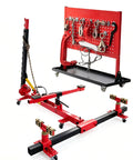 Beefy Auto Body Frame Puller 49 KN 5 Ton Car Frame Straightener with tools and attachments for auto repair