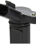 Engine Camshaft Position Sensor CPS0005 Replacement For Cars 100 Percent New OE Quality Tier 1 Supplier Fast Install Reliable Engine Timing Sensor For Smooth Start And Peak Performance. black plastic camshaft sensor close-up