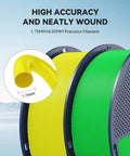 PLA Plus 2.0 1.75mm 3D Printer Filament High Speed Printing 1Kg Green Spool, 50 To 600 mm Per Second, 12X Tougher, Dimensional Accuracy ±0.02mm