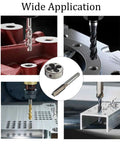 M10 X 1.5mm Metric Tap And Die Set For Metal Working And Repair, right hand threading tool for steel and aluminum applications