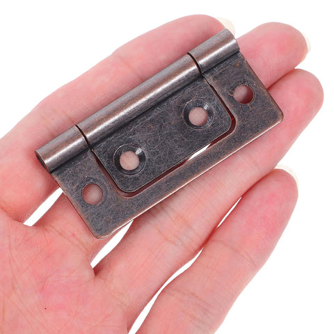 SOPOTUTU heavy-duty stainless steel cabinet hinge with silent bearing, two-leaf, held in hand