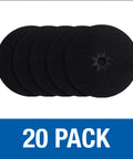 Silicon Carbide Floor Sanding Discs 16 Inch Cloth Back 2 Inch Center Hole Grit 60X Pack 20 Pro Grade For Hardwood And Concrete Refinishing