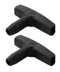 Two Pack Pull Cord Handles For Gas Engine Starters, Durable Plastic With Beefy Three-Finger Grip, 2.84 Inch Long And 0.65 Inch Wide replacement handles