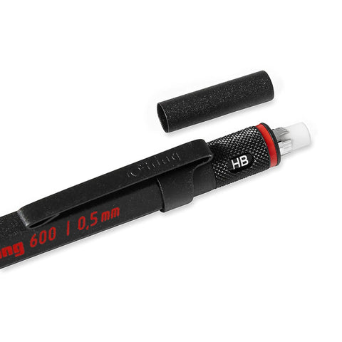Precision 0.5mm Mechanical Pencil With Full Metal Body And Knurled Grip For Writing Drafting Engineering And Architecture Pros with cap