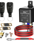 Remote Battery Disconnect Switch Kit 12V 250A Heavy Duty Quick Kill Prevent Battery Drain With Remote Control components