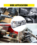 Heavy Duty 8 X 32 Inch Mini Metal Lathe Machine 850W Variable Speed Motor 50 To 2500 RPM Precision Turning shown in various applications.